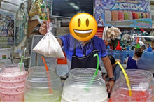 Load image into Gallery viewer, 4 X Ladle Plastic Hooked Handle For Vitrolero Aguas Frescas Punch Soup Cucharon De Mexico