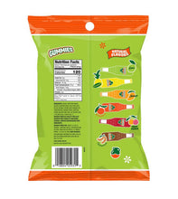 Load image into Gallery viewer, Jarritos gummies fruit flavored original sour &amp; spicy mexican candy 8oz 3 pk