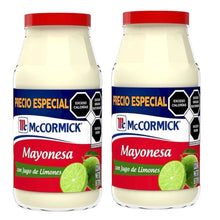 Load image into Gallery viewer, McCormick Mayonesa Mexican Mayonnaise With Lime Juice 28oz Pack of 2