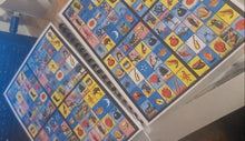 Load image into Gallery viewer, 40 BIG Boards Spiral Book Bingo Mexican Traditional Loteria Chalupa Table Game