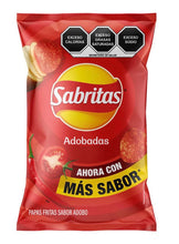 Load image into Gallery viewer, Sabritas Adobadas mexican chips Bundle of 12 Bags small