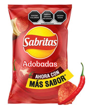 Load image into Gallery viewer, Sabritas Adobadas mexican chips Bundle of 12 Bags small