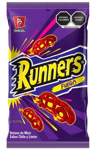 Barcel Runners Fuego Car Shaped Papas Snack Mexican Chips 72g Pack of 5
