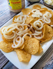 Load image into Gallery viewer, cueritos en vinagre seasoned pickled pork skins rinds in brine ready to eat 16oz