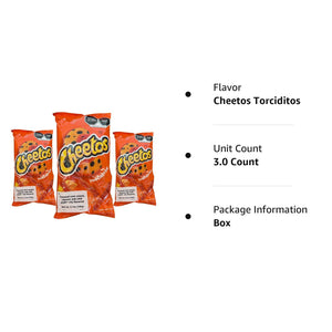 Cheetos Torciditos 3 pack