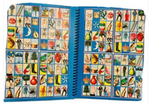 Load image into Gallery viewer, 40 BIG Boards Spiral Book Bingo Mexican Traditional Loteria Chalupa Table Game