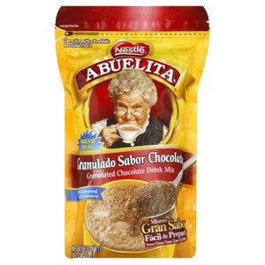 Nestle Abuelita Granulado, Chocolate Drink Mix, 14.1-Ounce Pouches (Pack of 3)