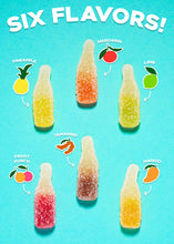 Load image into Gallery viewer, Jarritos gummies fruit flavored original sour &amp; spicy mexican candy 8oz 3 pk