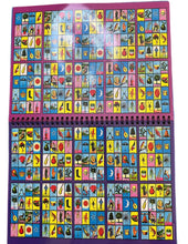 Load image into Gallery viewer, 80 MINI Boards Spiral Book Bingo Mexican Traditional Loteria Chalupa Table Game