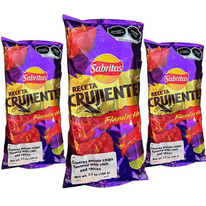 Receta Crujiente Flamin' Hot 3 pack