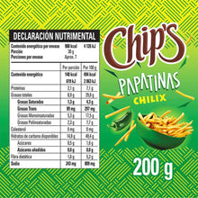 Load image into Gallery viewer, Barcel Papatinas Chilix Papas Botanas Frituras Mexican Chips 200g Pack of 3