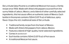 Load image into Gallery viewer, De la Viuda Salsa Picante Mexican Hot Sauce 5oz 2 Pk