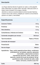 Load image into Gallery viewer, Sabritas Receta Crujiente Jalapeño Mexican Papas Botana Snacks Chips SMALL 5 Pk