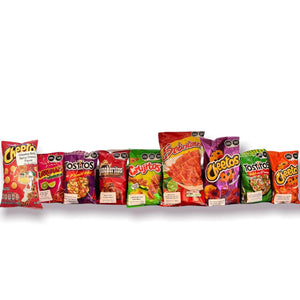 Sabritas 9-Pack Mexican Fiesta Mix: Cheetos Bolitas, Cheetos Colmillos, Churruma