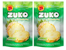 Load image into Gallery viewer, Zuko Piña | Pineapple | Instant Powder Drink Mix | Family Pack | No Sugar Needed | Vitamin C | 14.1 Ounce | Pack of 2