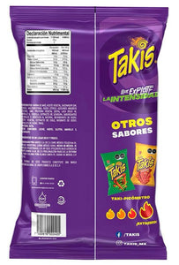 Barcel Takis Fuego BIG Botanas Mexican Chips 200g Pack of 3