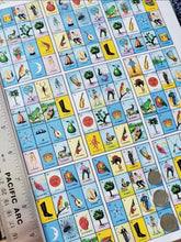 Load image into Gallery viewer, 80 MINI Boards Spiral Book Bingo Mexican Traditional Loteria Chalupa Table Game