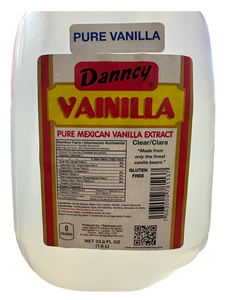 Danncy Mexican Vanilla Clear 1 Gal. Pack of 4