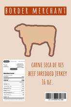 Load image into Gallery viewer, Machacado Carne Seca De Res Beef Shredded Jerkey From Mexico Apodaca N.L. 16 oz