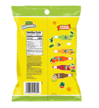 Load image into Gallery viewer, Jarritos gummies fruit flavored original sour &amp; spicy mexican candy 8oz 3 pk