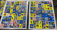 Load image into Gallery viewer, 40 BIG Boards Spiral Book Bingo Mexican Traditional Loteria Chalupa Table Game