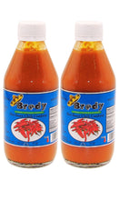 Load image into Gallery viewer, 2 X BREDY Hot Sauce Red CAMBRAY Peppers salsas Mexico 8.5oz 2 Glass Bottles
