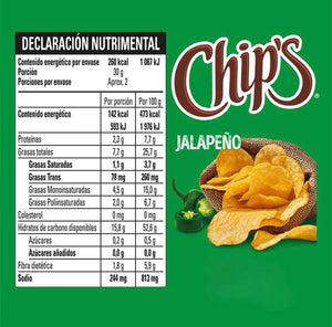 Barcel Mexican Botanas Papitas Chips Variety SMALL Box w/5 bags Snacks
