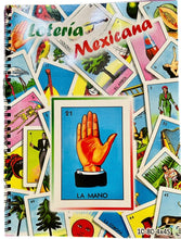 Load image into Gallery viewer, 40 BIG Boards Spiral Book Bingo Mexican Traditional Loteria Chalupa Table Game