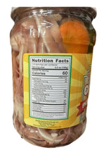 Load image into Gallery viewer, orejitas cueritos en vinagre seasoned pickled pork ears rinds in brine ready eat 13oz 2 pk
