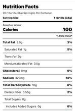 Load image into Gallery viewer, HEB Original Fajita Tacos Ready to Heat Flour Tortillas 20 Ct Bag Pack of 2