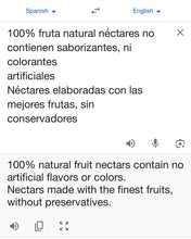Load image into Gallery viewer, Jumex Mango 100% natural fruit nectar NO preservatives artificial flavors colors 13oz glass bottles 8 Pk.