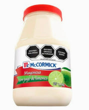 Load image into Gallery viewer, McCormick Mayonnaise Mayonesa con Jugo de Limones JUMBO 7.5lbs/3.4kg/119oz