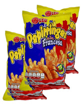 Load image into Gallery viewer, Leo Chile Y Limon Papirringas a La Francesa mexican chips 3.1 oz. box of 3