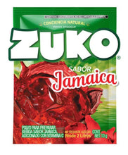 Load image into Gallery viewer, 3 X Zuko Jamaica Flavor Drink Mix No Sugar Needed Makes 2 Liters