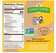 Load image into Gallery viewer, Sanissimo Salmas Salted Oven Baked Corn Crackers Gluten Free Non GMO Kosher 20Pk