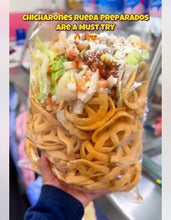 Load image into Gallery viewer, 5 X Chicharrones Rueda Natural Wheat Snack Box W/5 bags Authentic Mexican