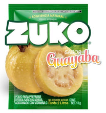 Load image into Gallery viewer, 3 X Zuko Guayaba Guava Flavor Drink Mix No Sugar Needed Makes 2 Liters