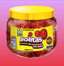 Load image into Gallery viewer, Pavito Bolitas de Tamarindo AZUCAR 30 Pc SUGAR Tamarind Candy 750g