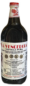2 X La Vencedora Pure Mexican Vanilla Extract Glass Bottles 31oz Ea From Mexico
