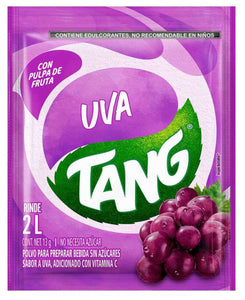 3 X Tang Uva Flavor Drink Mix No Sugar Needed Makes 2 Liters