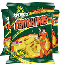Load image into Gallery viewer, Encanto Conchitas Las Originales Corn Chips Mexican Snacks Authentic 3 Pack