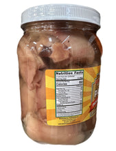 Load image into Gallery viewer, patitas en vinagre seasoned pickled pig pork feet in brine ready to eat 2lb