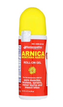 Load image into Gallery viewer, Arnica Nartex Montana Roll-On Gel Relieve Pain Sores Bruises Mexico 90g 2 Pk