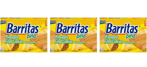 Marinela Barritas Piña Pineapple Soft Filled Cookie Bar | 3 pack (24 count)