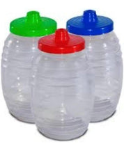 Load image into Gallery viewer, 5 gal. vitrolero aguas frescas random color w/lid &amp; laddle From Mexico Pack of 1
