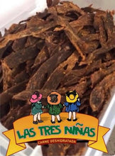 Load image into Gallery viewer, carne seca crunchy 100% premium beef jerky chili &amp; lime tangy &amp; spicy mexican snack Texas made 1.8 oz.