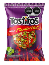 Load image into Gallery viewer, Sabritas Tostitos Hot 55g Box W/5 bags chips papas snack authentic Mexico