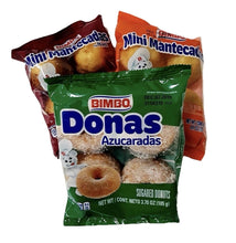 Load image into Gallery viewer, BIMBO sweet bread bundle 10 packs total Mexico Tradiciones pan dulce Mexican Snacks