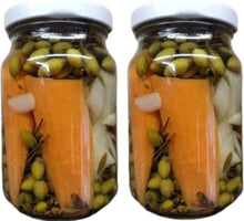Load image into Gallery viewer, 2 X San Pedro Chile Piquin Del Monte En Escabeche Hot &amp; Spicy Pepper 2 Bottles