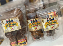 Load image into Gallery viewer, carne seca crunchy 100% premium beef jerky chili &amp; lime tangy &amp; spicy mexican snack Texas made 1.8 oz.